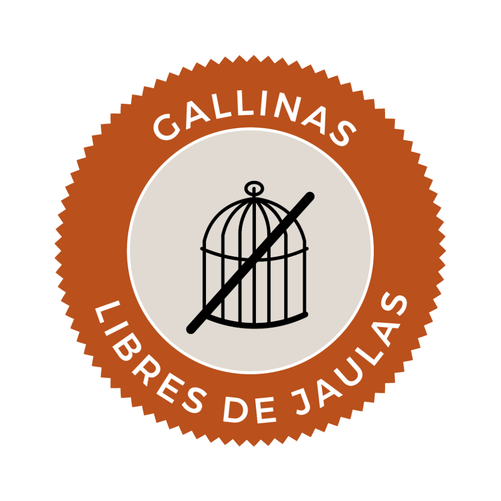 Sello Gallinas Libres de Jaula