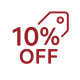 icono 10% de descuento